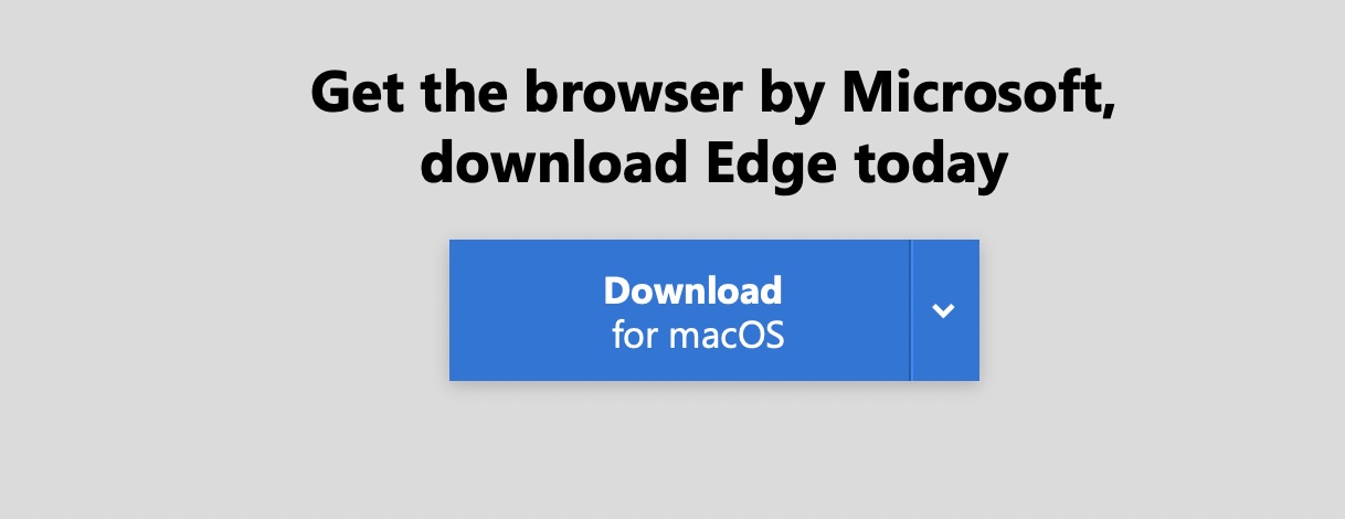 Download Microsoft Edge Web Browser M1 M2 Mac